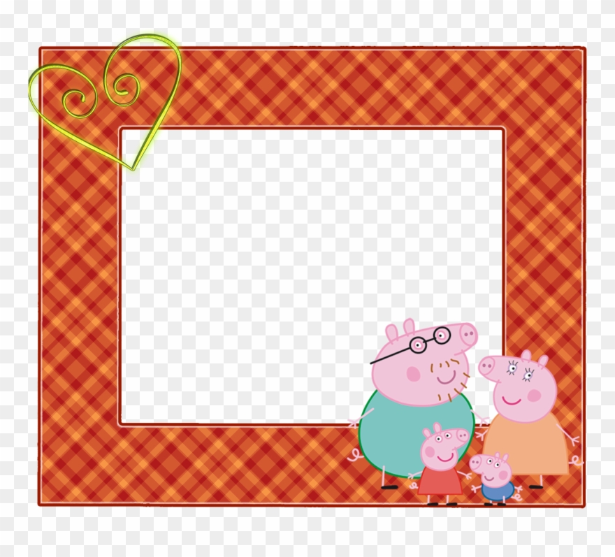 Marcos Para Photoshop Y Algo Mas - Transparent Background Red Border Clipart