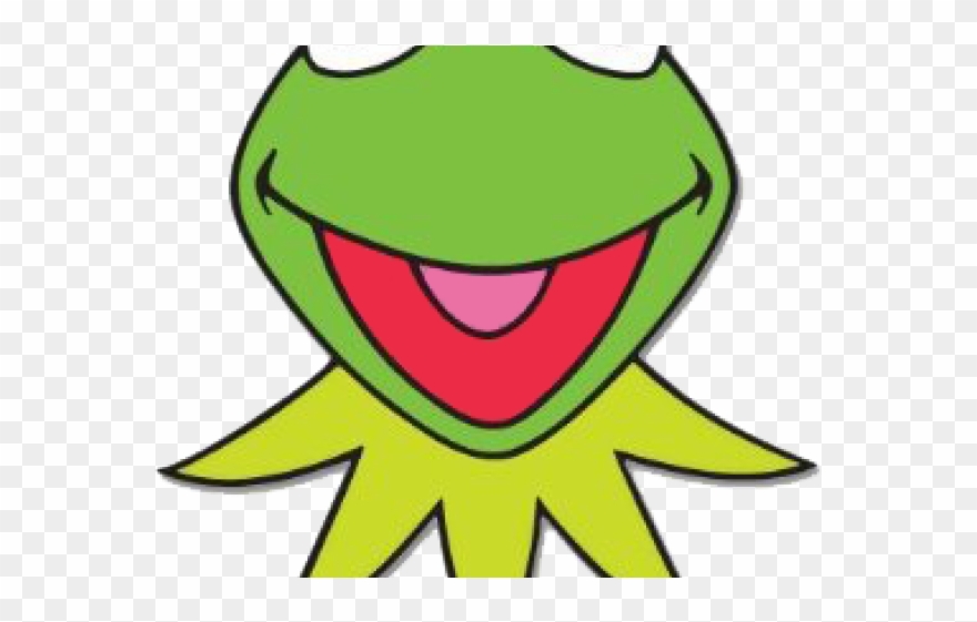 Green Frog Clipart Mouth - Kermit Sesame Street Clipart - Png Download