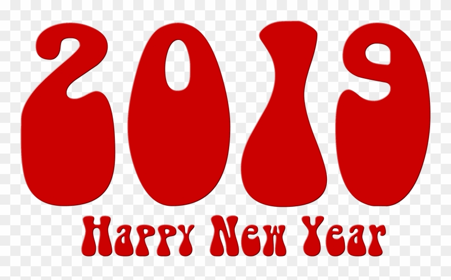 Happy New Year Png With 2019 Transparent Png Others - Happy New Year Png Clipart