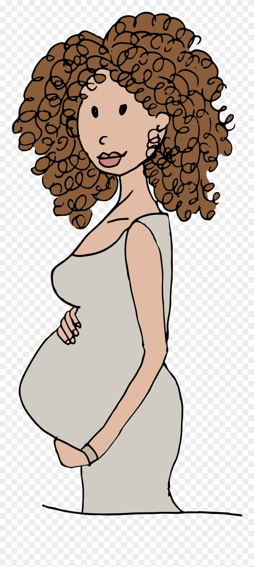 Pregnancy Advice - Illustration Clipart