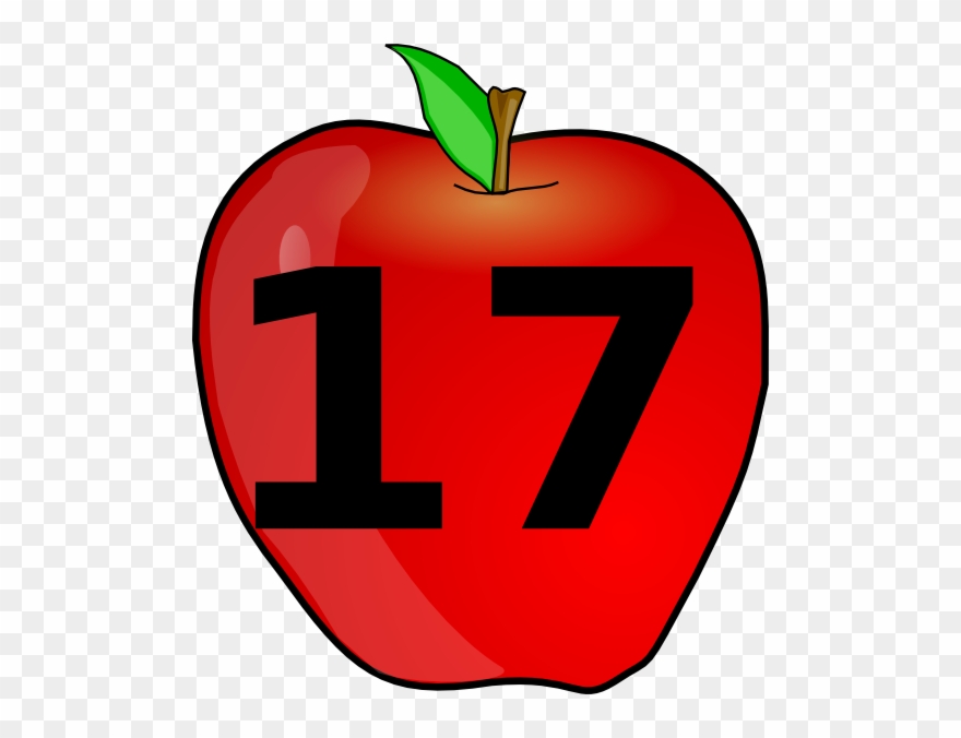 1 Apple Clipart - Png Download