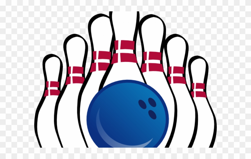Ball Clipart Pizza - Bowling Clipart - Png Download