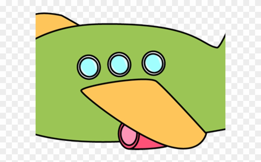 Cute Aeroplane Clipart - Png Download