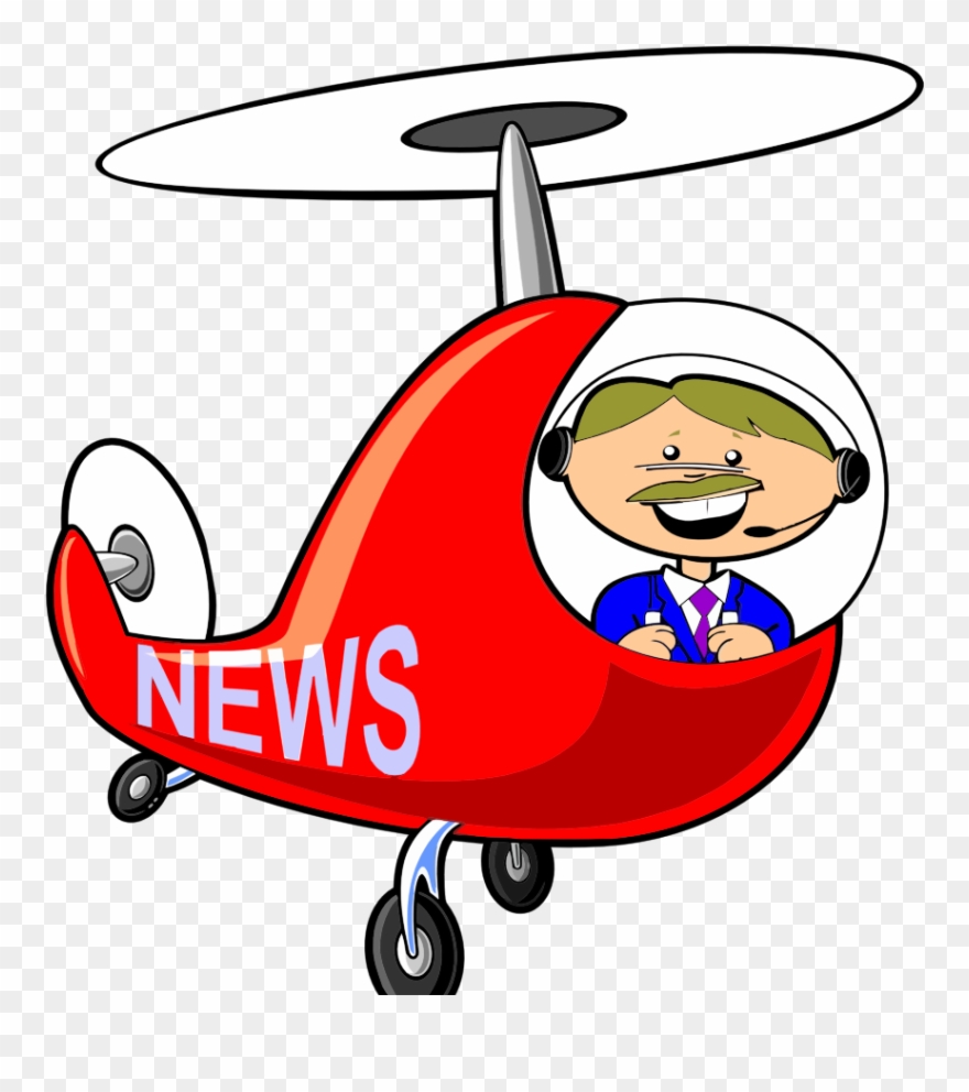 Helicopter Clipart Airplane - Fly A Helicopter Clipart - Png Download