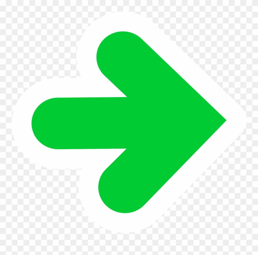 Green Bullet Png Clip Art Library Library - Flecha En Formato Png Transparent Png