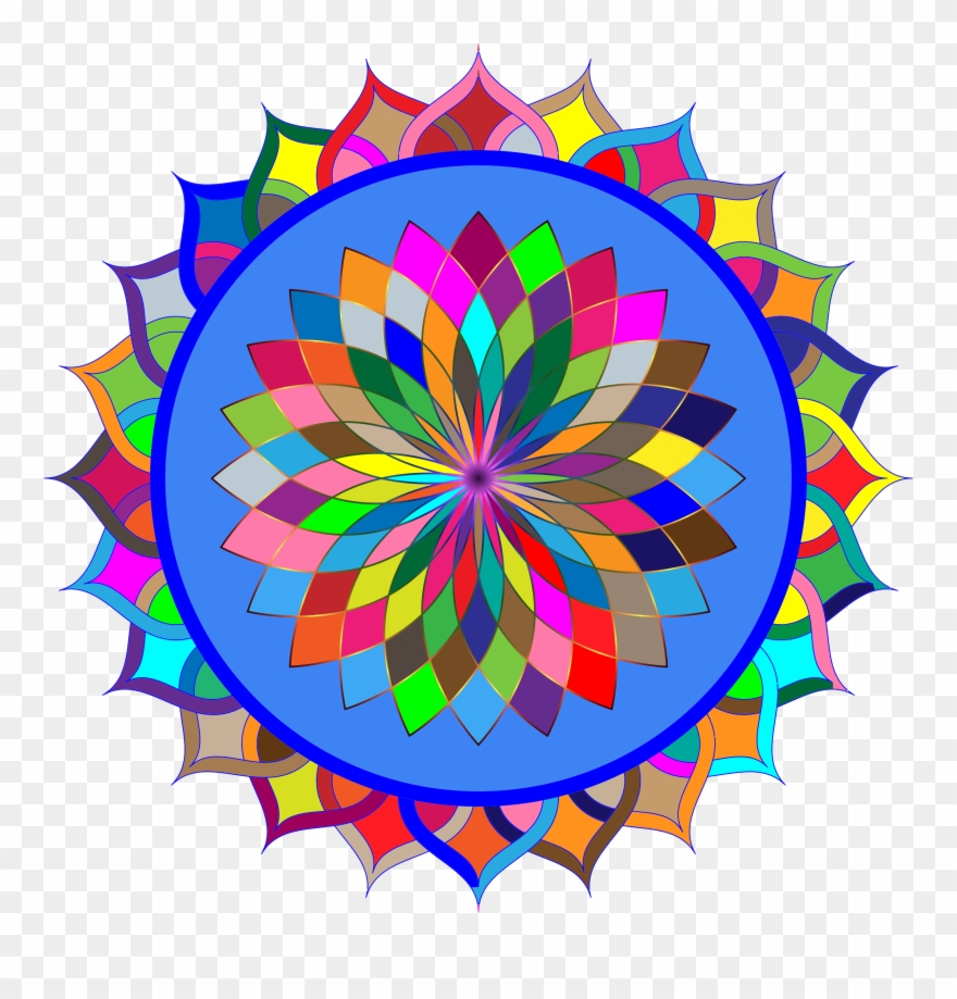 Clipart - Mandala De Felicidad - Png Download