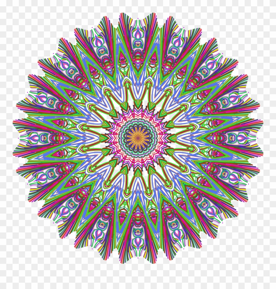 Mandala Line Art 2 No Background Clipart