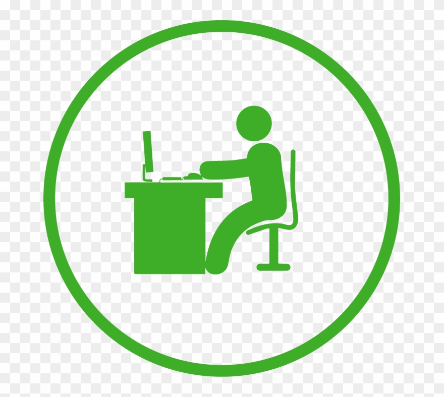 Office Management Clipart Busy Market - Png Office Vector Transparent Png