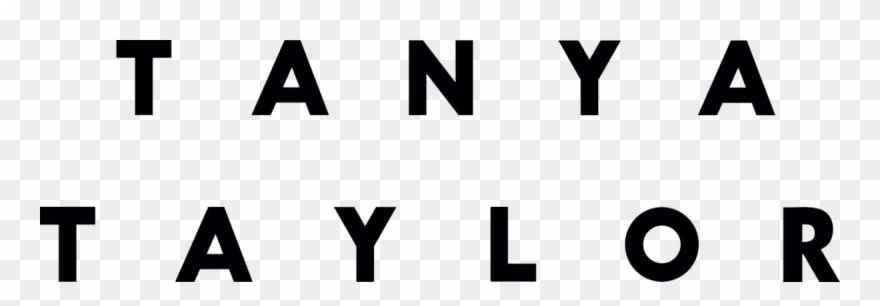 Tanya Taylor Logo Transparent - Tanya Taylor Logo Clipart