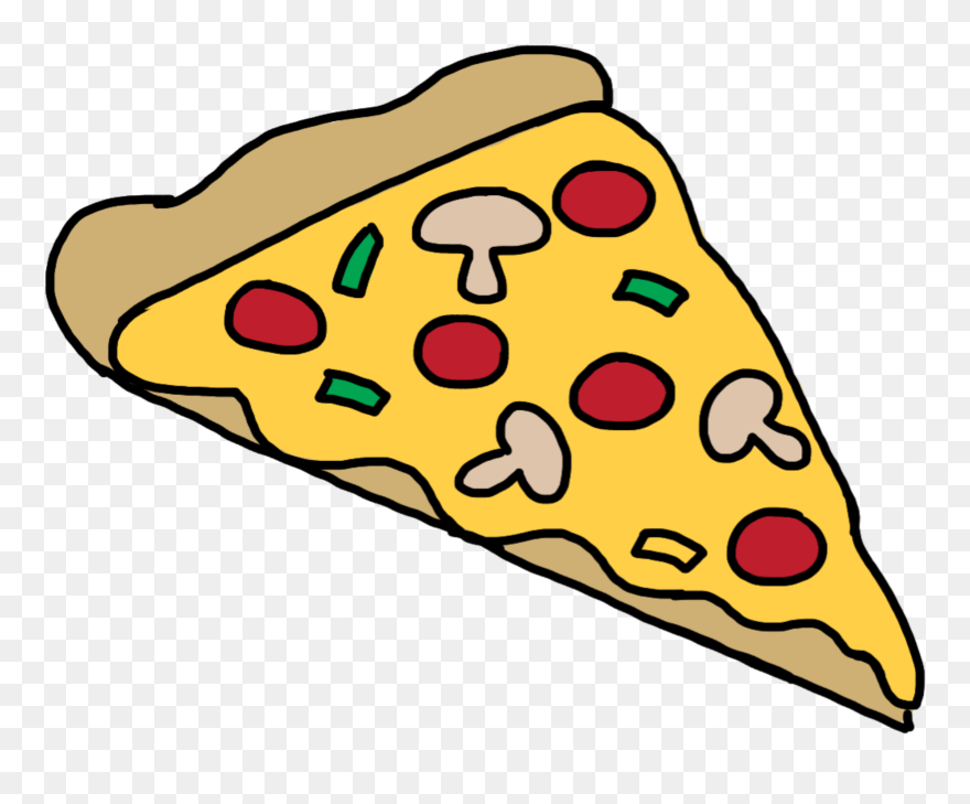 Report Abuse - Transparent Background Pizza Slice Clip Art - Png Download