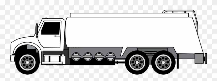 Fuel Truck Clip Art - Png Download