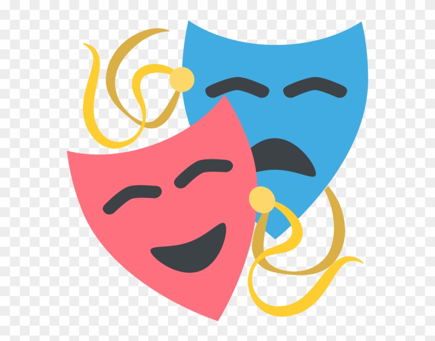 Mascaras De Teatro Png Clipart