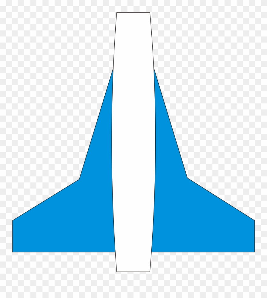 Open - Ala Doble Delta Clipart