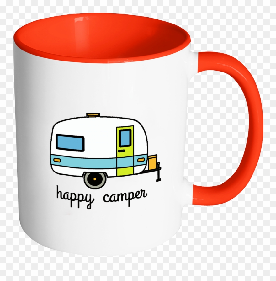 Happy Camper Coffee Mug - Mug Clipart