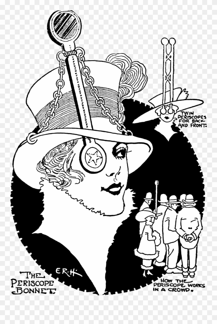 Vixen Starlet Steampunk Periscope Top Hat - Urban Trial Freestyle Clipart