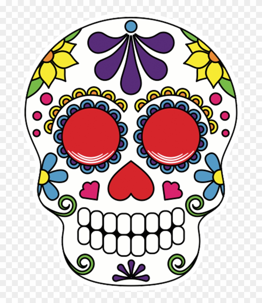 Sugar Skulls Pop Studios Props Clip Art Free Library - Candied Skull Clip Art - Png Download