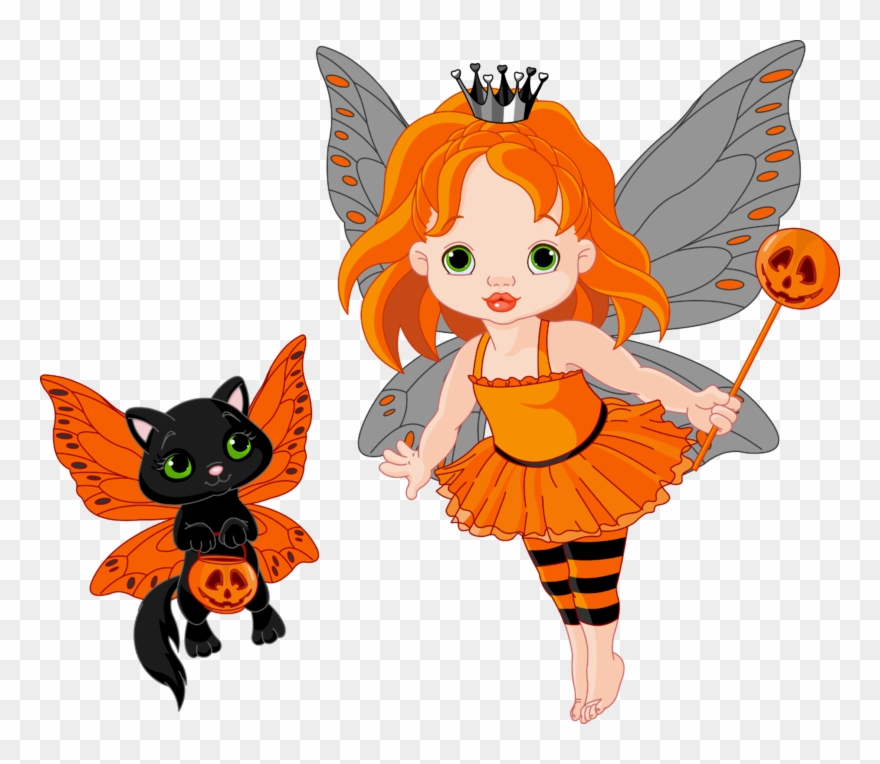 Cute Angel Free Clipart Imagens Png Pinterest Angel20 - Halloween Fairy Clipart Transparent Png