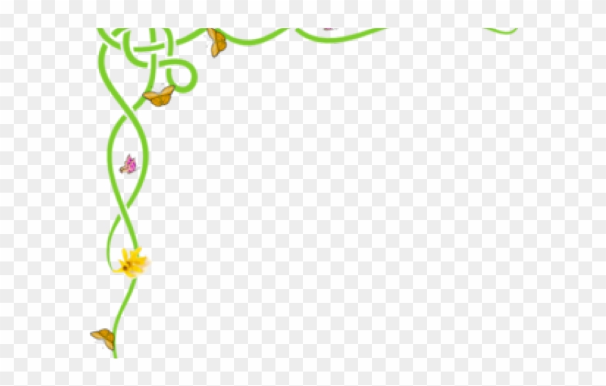 Cliparts Word Amazing Free Download Clip Art - Simple Side Border Design - Png Download