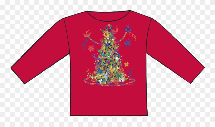 2018 Christmas Feliz Navidad Tree Limited Edition - Sweatshirt Clipart