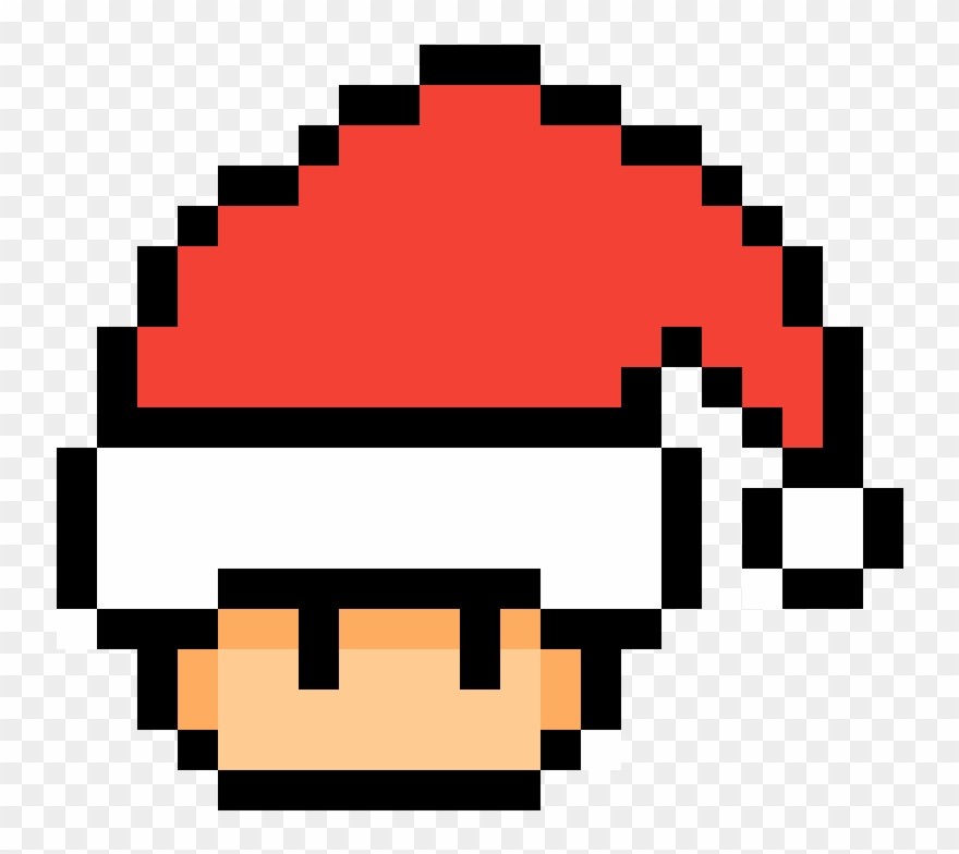 Feliz Navidad - Super Mario Mushroom Png Clipart