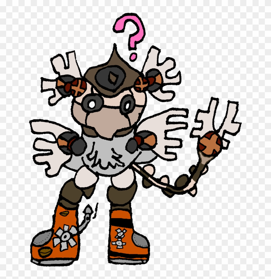 [cc] Bronze Tvarri In Steampunk Boots - Cartoon Clipart