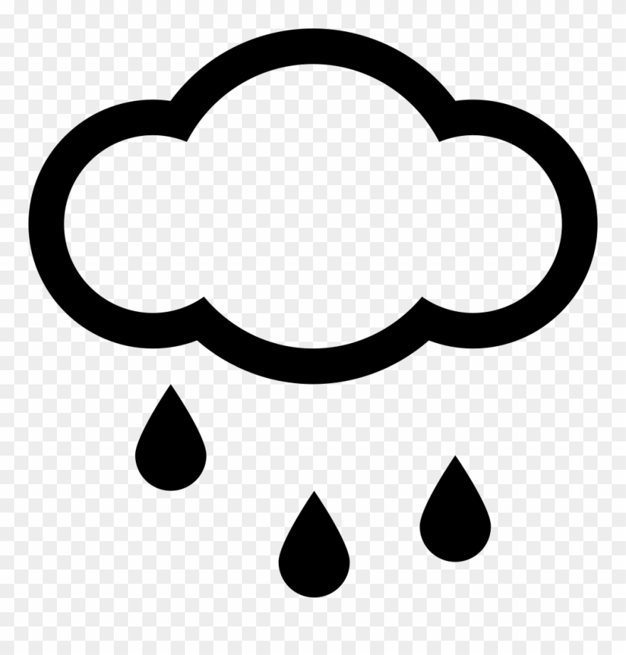 Rainy Weather Cloud Comments - Rain Clipart