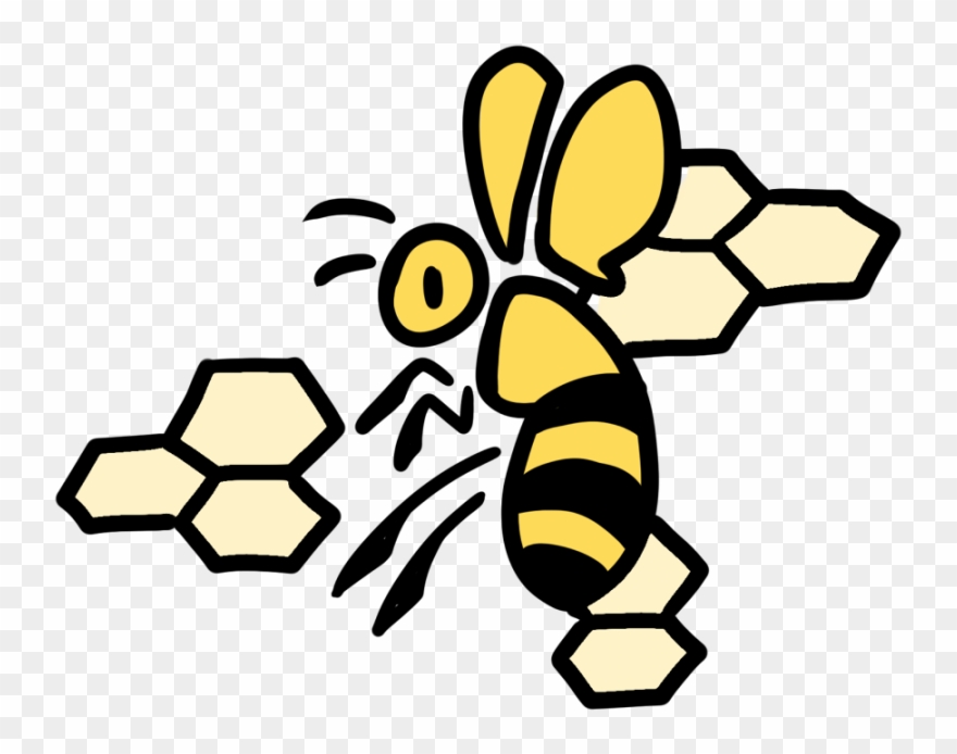 Outside Clipart Beehive - Bee - Png Download