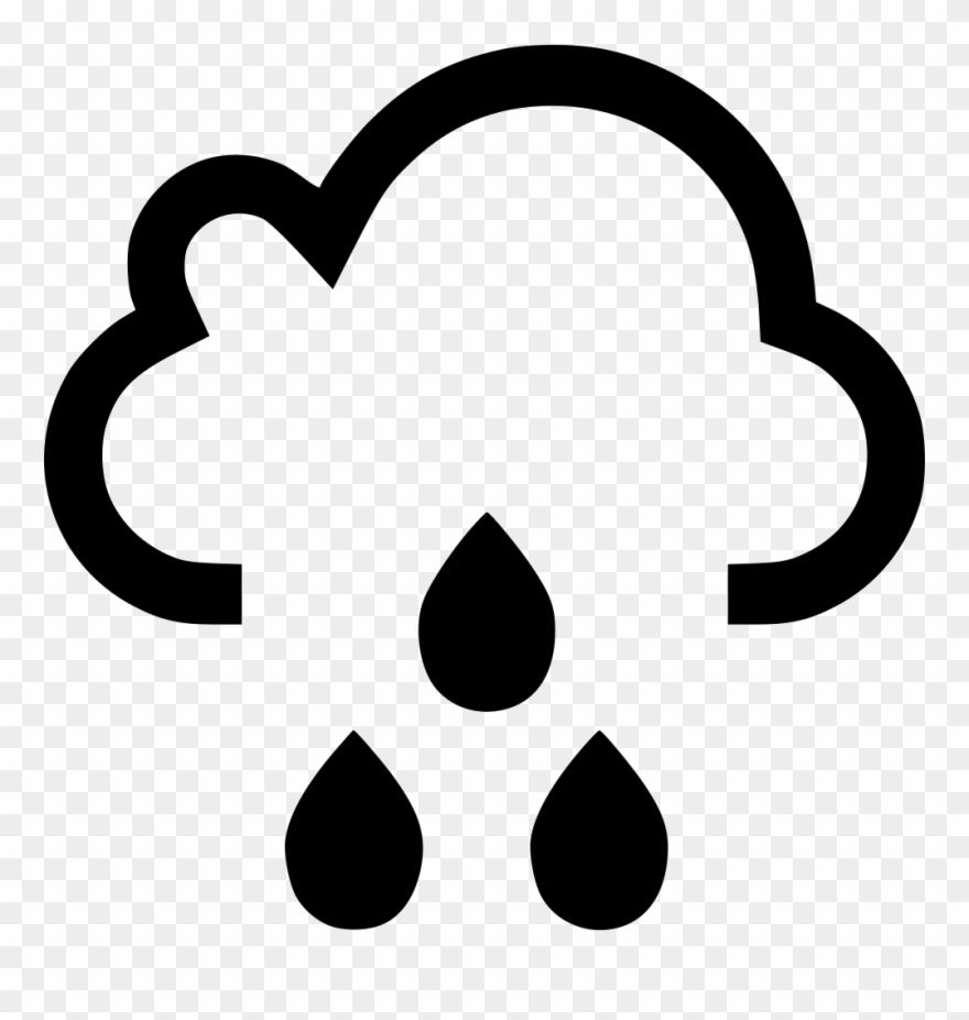 Cloud Rainning Rain Day Comments - Cloud Clipart
