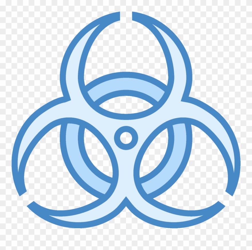 It's A Closed Off Circle, Like A Ring, With An Almost - Biological Hazard Clipart