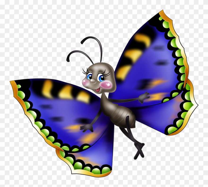 Ch - B *✿* - Бабочки Нарисованные Clipart