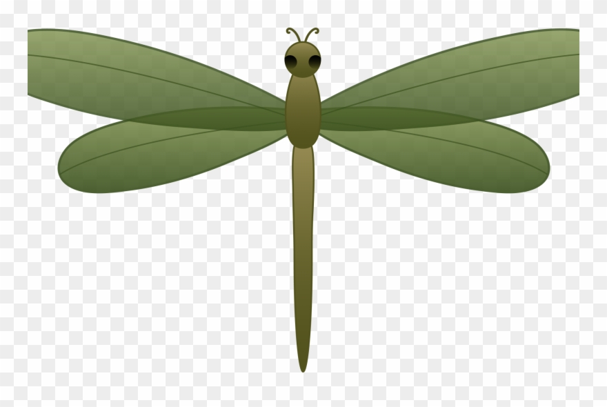 Dragonfly Clipart Drawing - Clip Art - Png Download