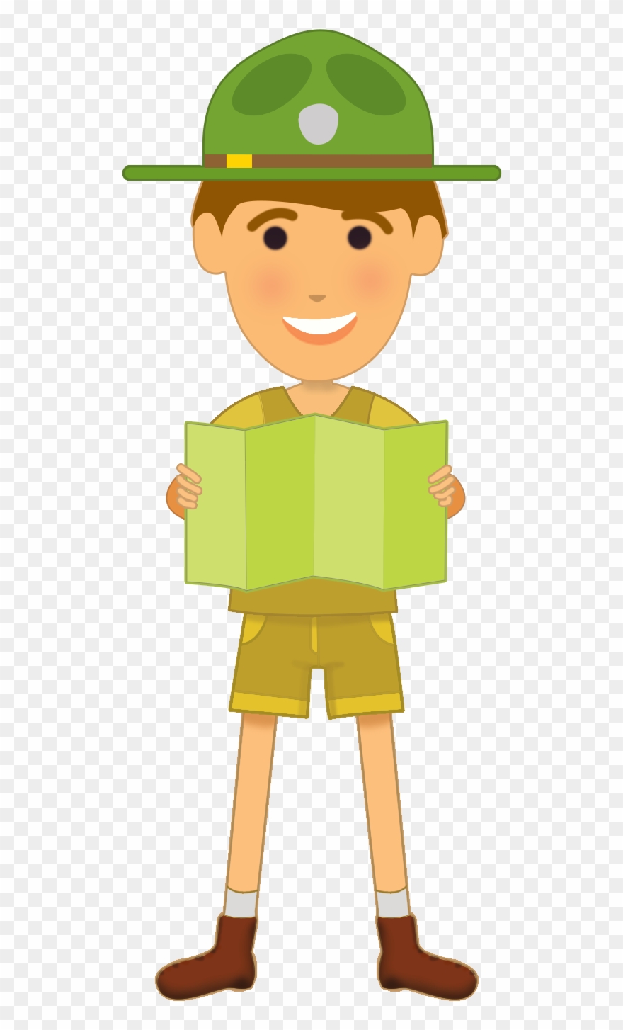 Forest Ranger Cliparts - Cartoon - Png Download