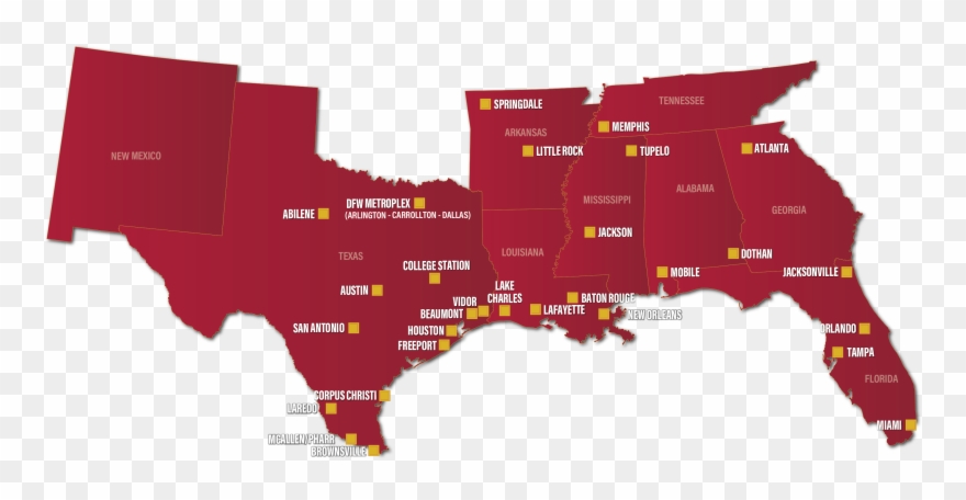Briggs Us Locations Map 3000px 300dpi Us No - Trump Hillary Vote Result Clipart