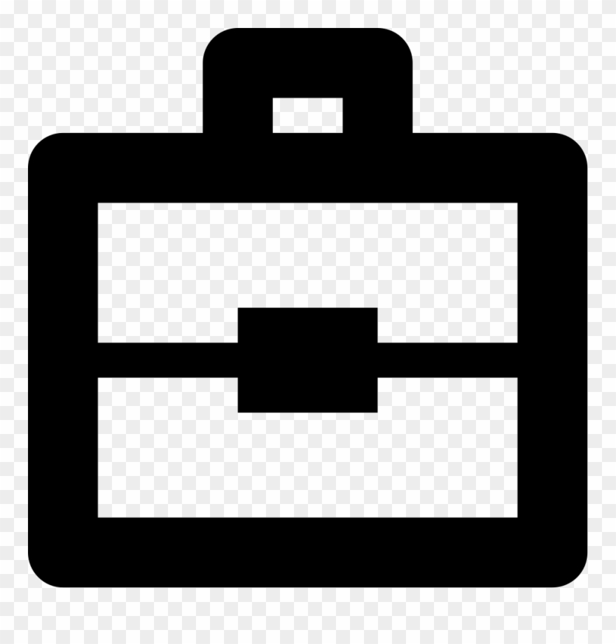 Portfolio Briefcase Suitcase Work Business - Portfolio Icon Clipart