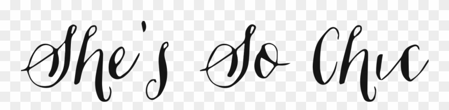 She's So Chic Beautiful Finds From Around The - So Chic Png Clipart