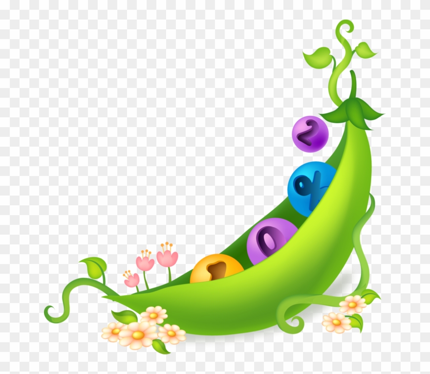 Peas Clipart Edamame - Стручка Гороха - Png Download