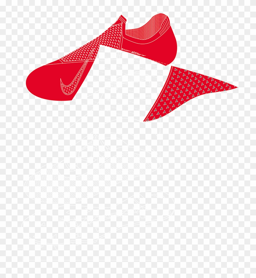Flyknit Upper Uses Different Textures For Receiving, Clipart