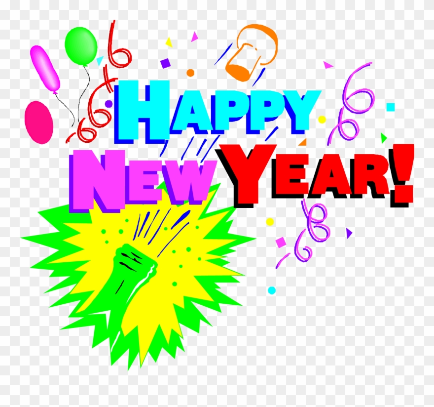 Year S Eve Happy Reading Transprent - Free Clip Art New Years Eve - Png Download
