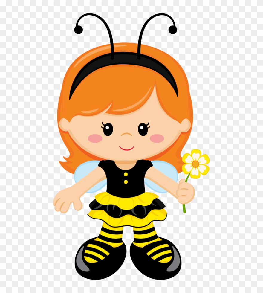 Jemu6ilxnimzj - Menina Abelha Clipart