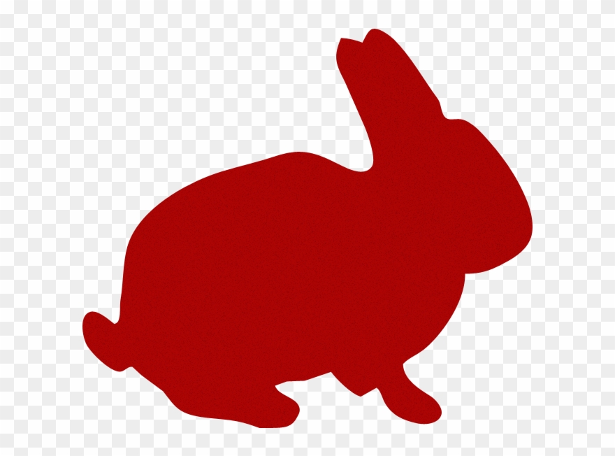 Bunny - Rabbit Silhouette Clipart