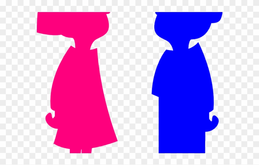 Boy Girl Clipart - Cartoon Girl And Boy - Png Download