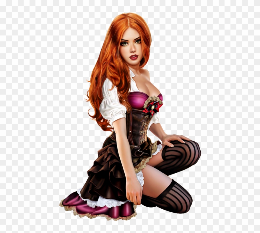 Fantasy Girl Clipart - Fantasy Woman Clipart - Png Download