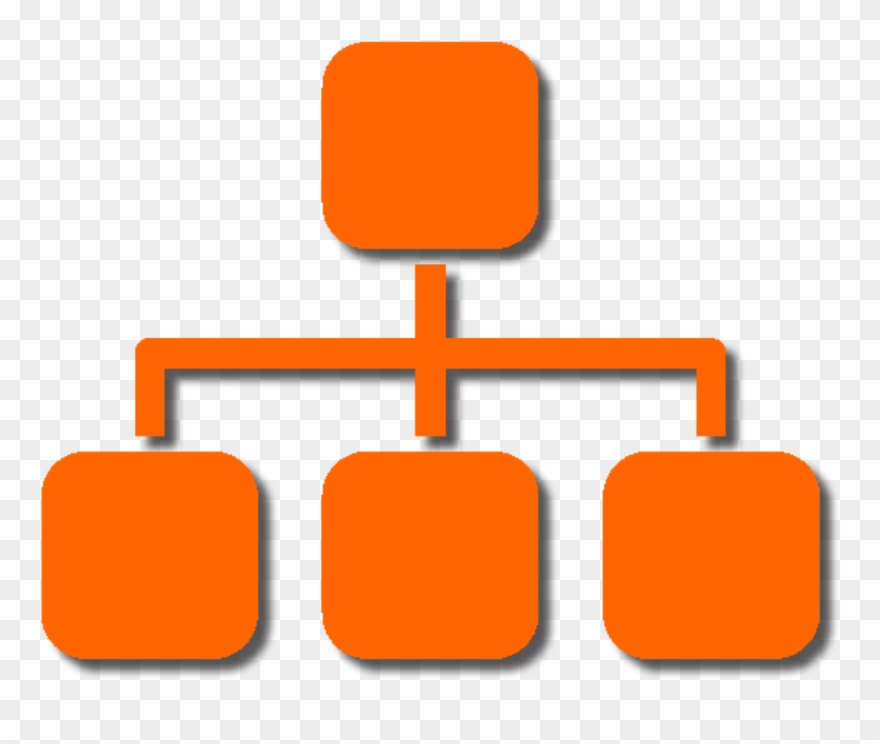 Site Map Icon - Tree Flow Wordpress Plugin Clipart