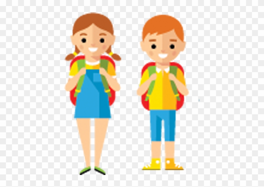 Middle Childhood To Preadolescence - Stock Illustration Clipart