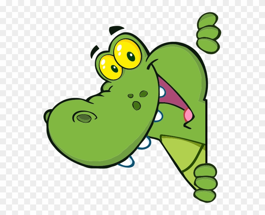 Children To Explore And Think About Opportunities For - Funny Cartoon Alligator Clipart