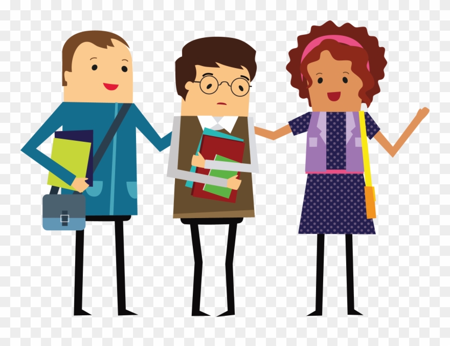 Students From Intervarsity/usa Are Befriending Students - Sociable Png Clipart