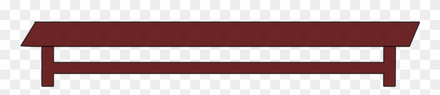 Baseball Clipart Bench - Parallel - Png Download