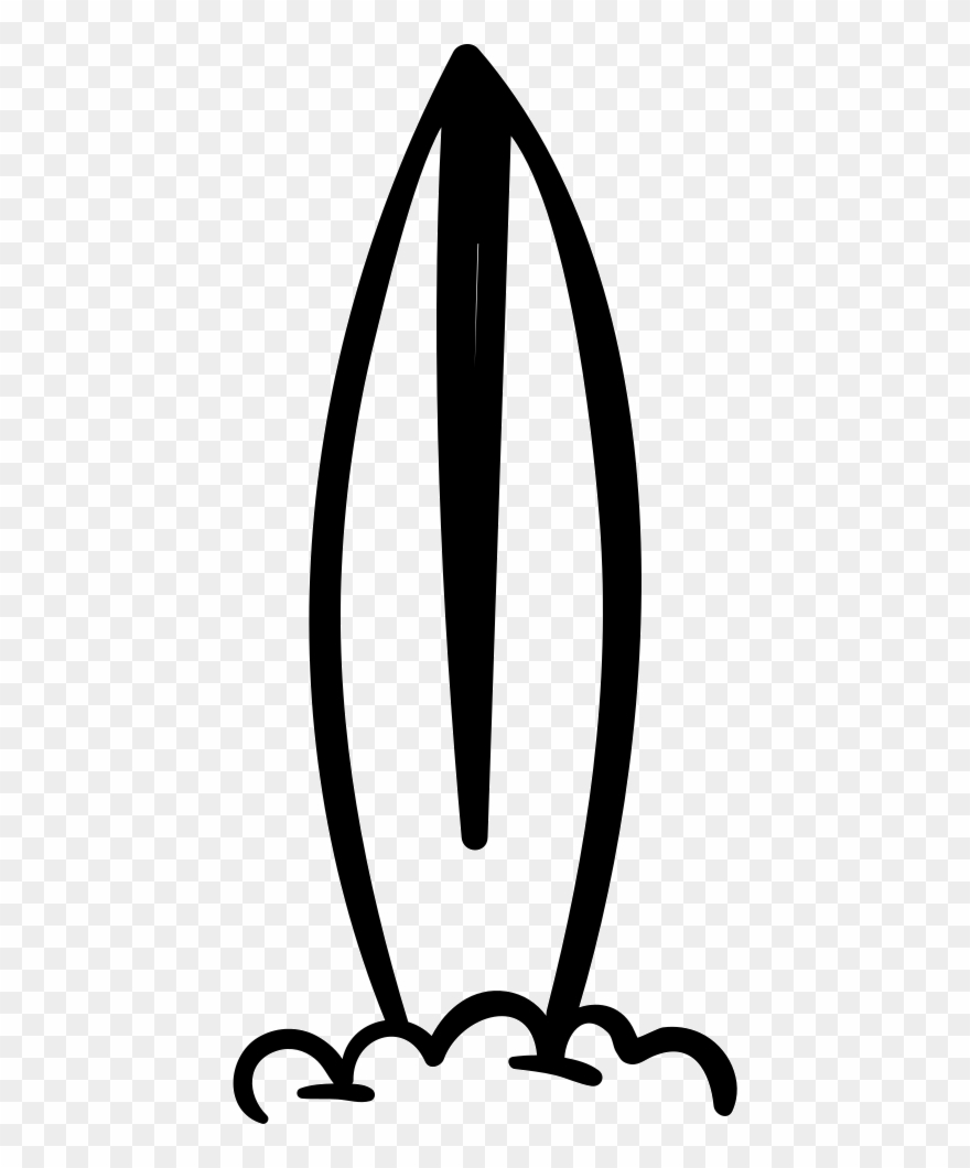 Surfboard Comments - Surfboard Svg Clipart