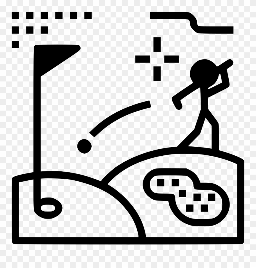 Golf Club Course Green Grass Field Comments Clipart