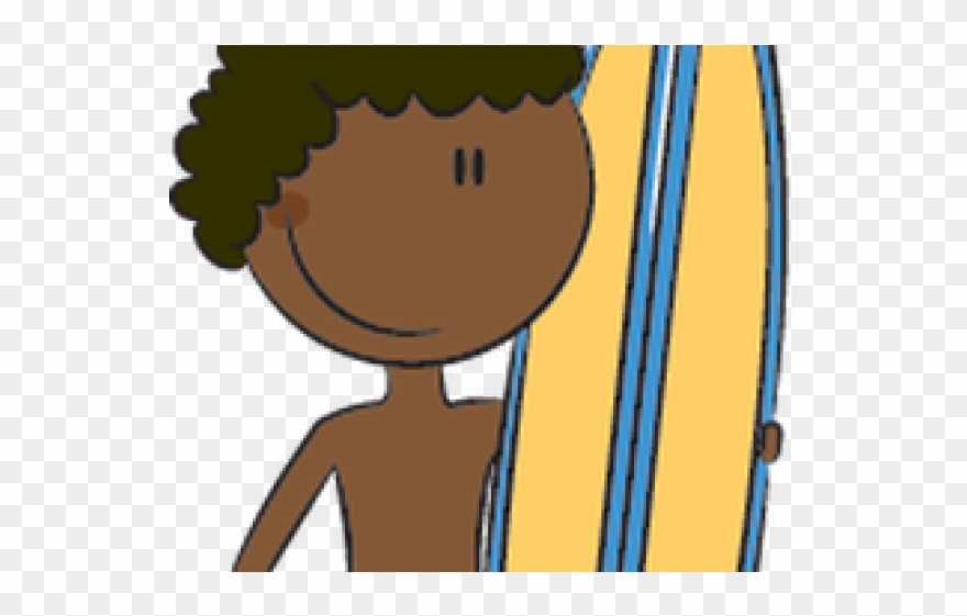 Beach Clipart Surfboard - Clip Art - Png Download